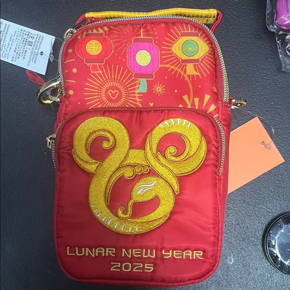 Lug Red and Gold Mini Bag